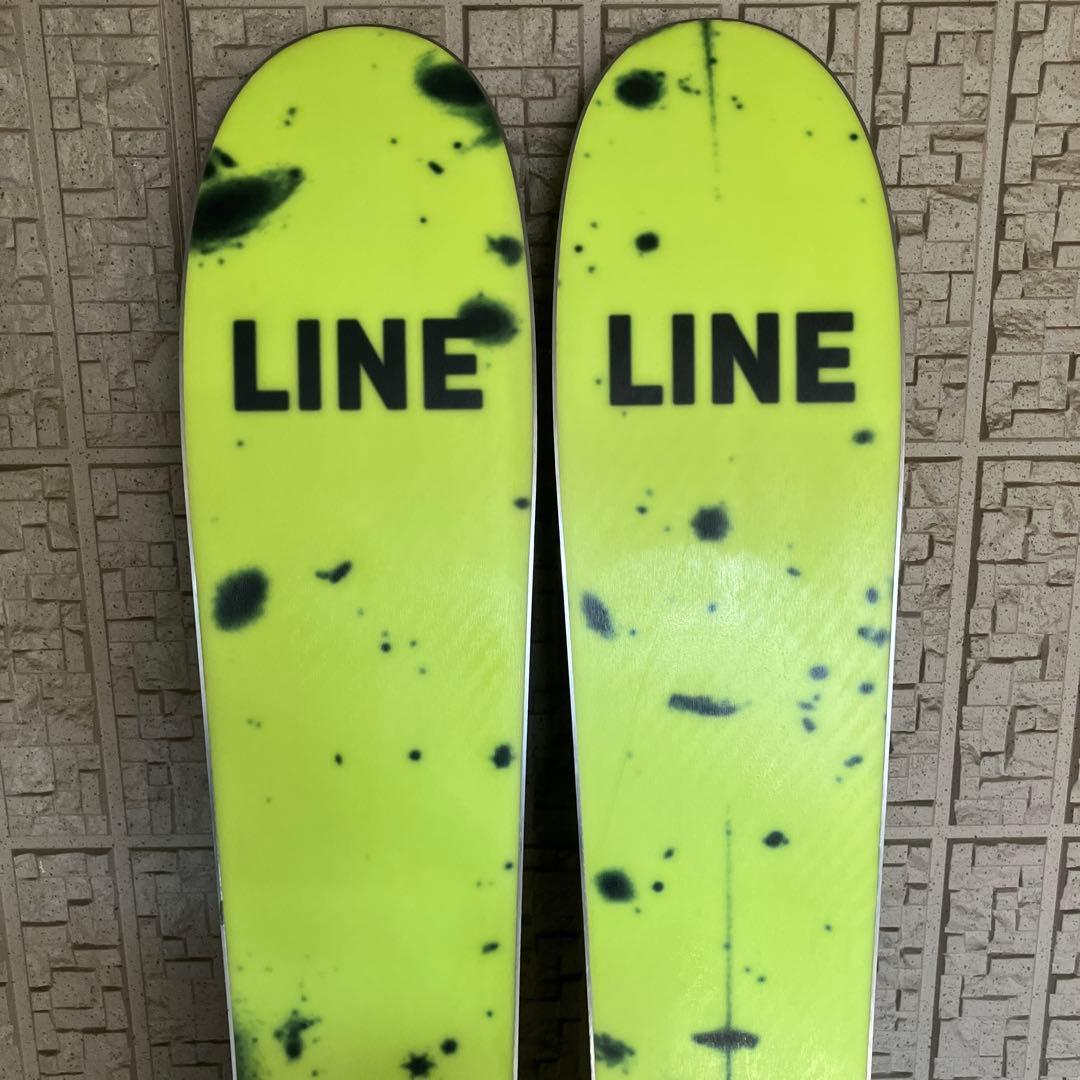LINE Sakana 25-26スキー板 マーカーグリフォン　ビンディング付き