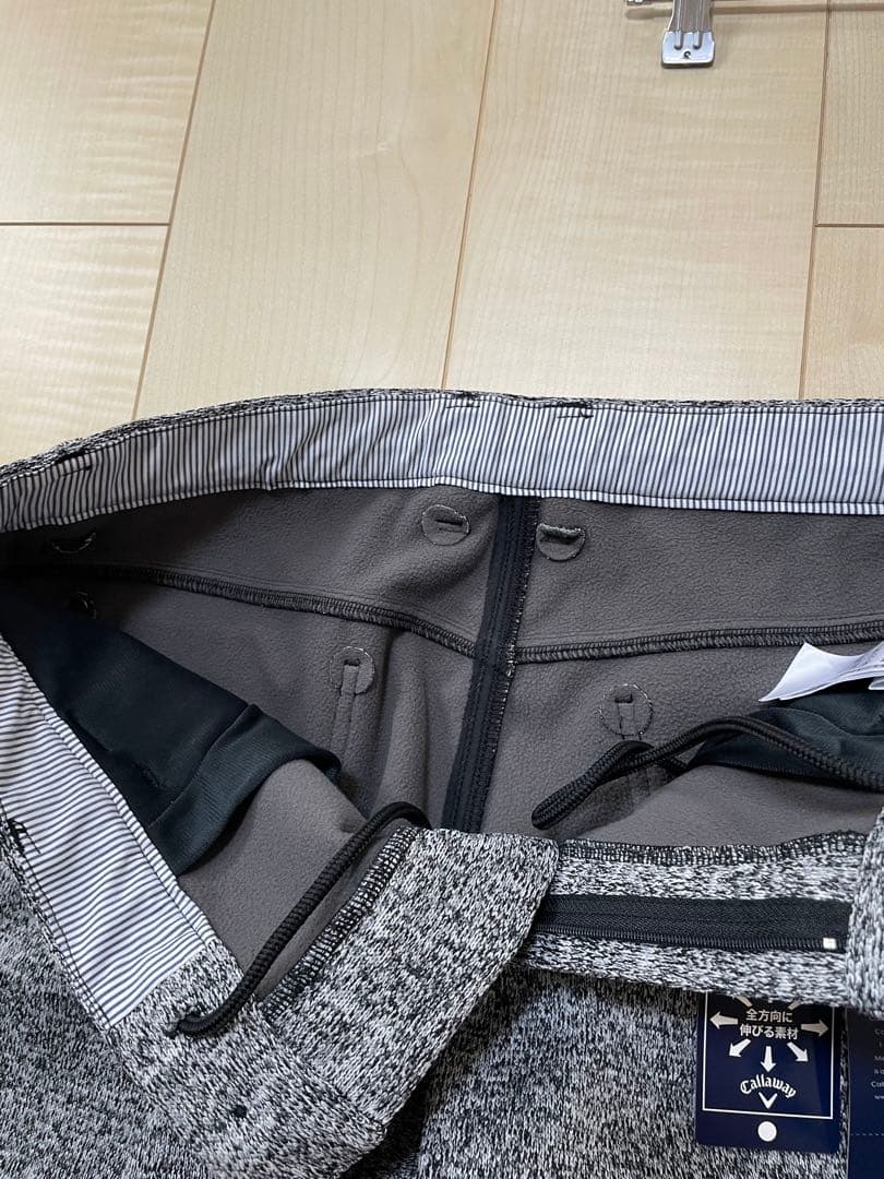 新品　キャロウェイ　8WAYストレッチテーパードパンツ　LL