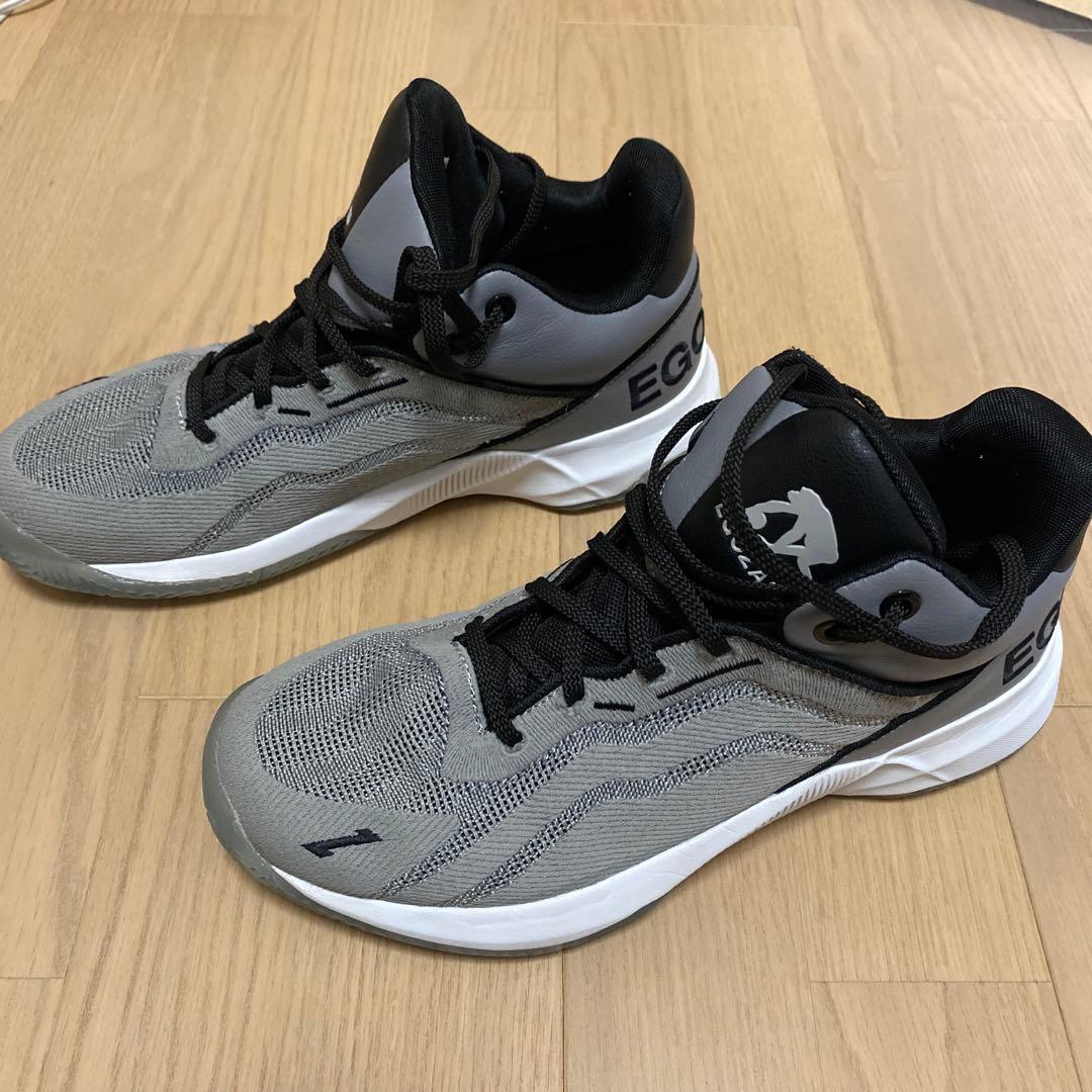 エゴザル　バッシュ　ZAMSTインソール付き グレー 25.5
