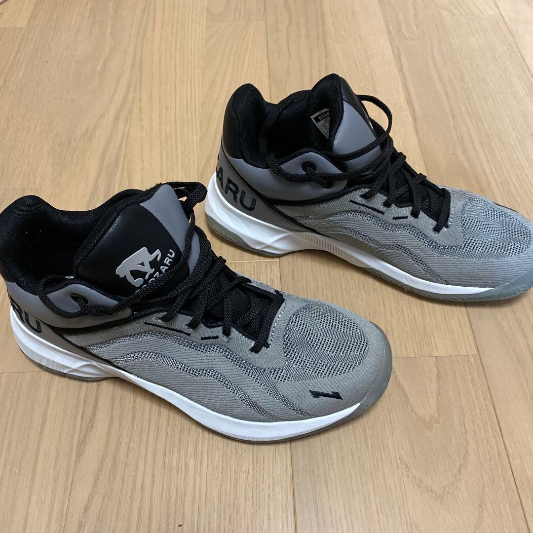 エゴザル　バッシュ　ZAMSTインソール付き グレー 25.5