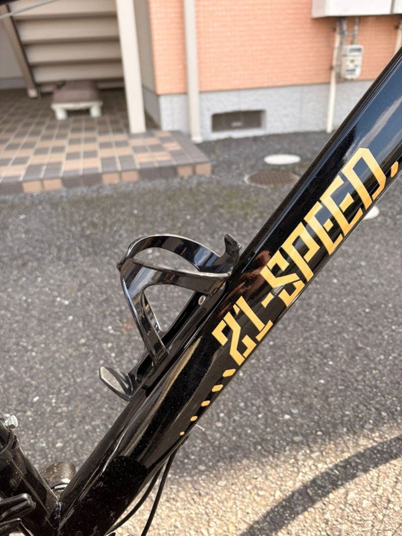 21 SPEED クロスバイク ブラック
