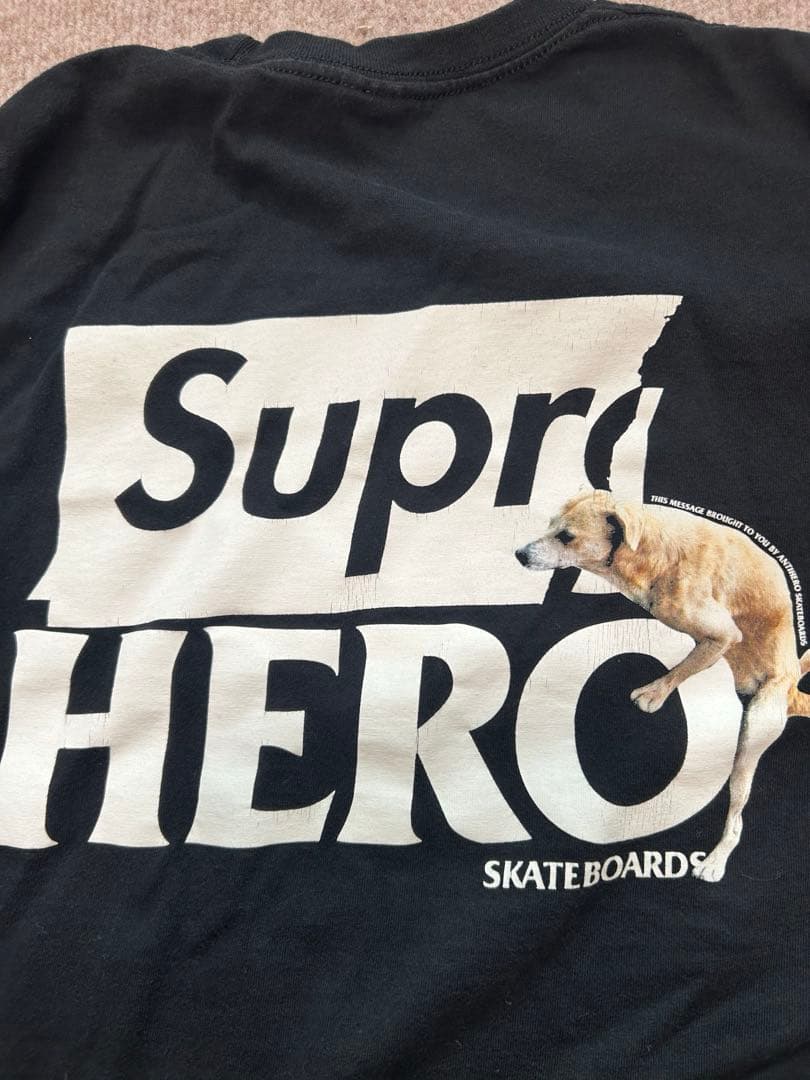supreme 22ss ANTIHERO Dog Tee アンタイヒーロー　M
