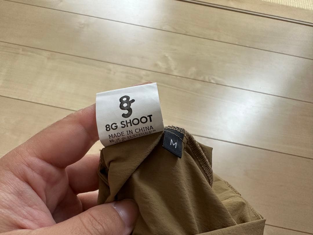 8G SHOOT ベージュ ゴルフパンツ　Mサイズ