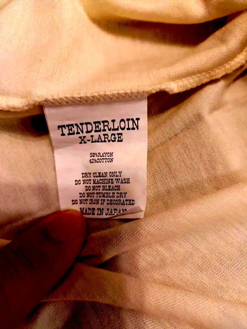 TENDERLOIN（テンダーロイン）FOOTBALL SHIRT 希少のXL