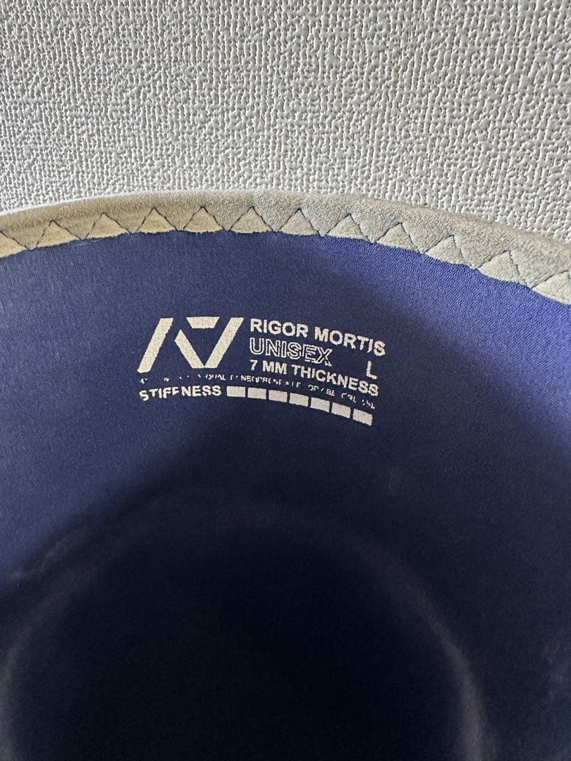 RIGOR MORTIS 膝サポーター Lサイズ ネイビー