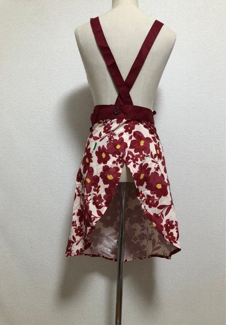 アフタヌーンティー カシュクール 花柄エプロン