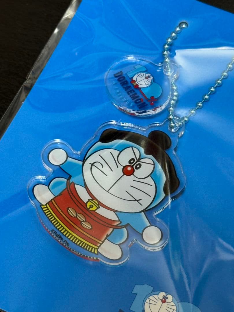 100%ドラえもん＆FRIENDS アクリル2連キーホルダー 4個セット
