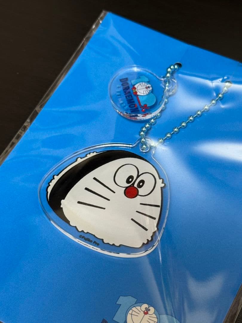 100%ドラえもん＆FRIENDS アクリル2連キーホルダー 4個セット