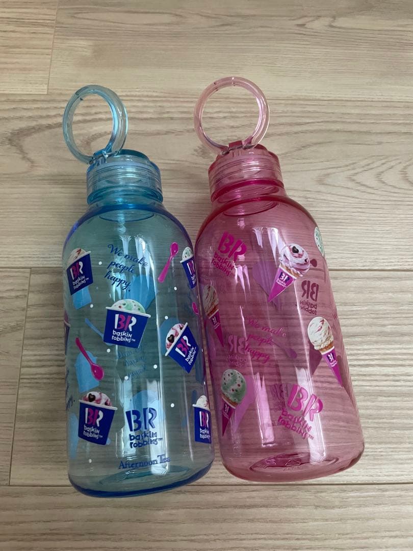 アフターヌーンティー　サーティワンコラボ　クリアボトル700ml 水筒2個セット