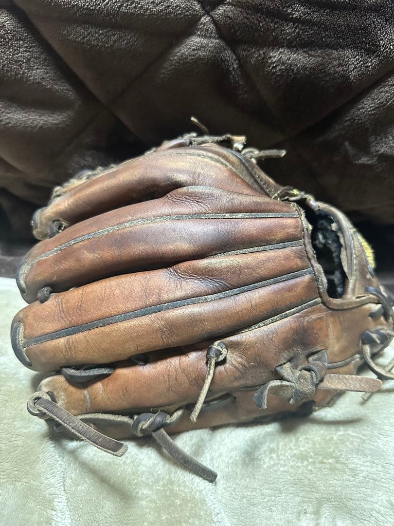 Mizuno 恐らく 硬式用グローブ 内野用 ブラウン ミズノプロ な