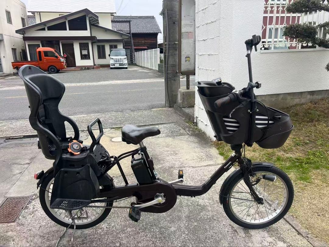 605 Panasonic 電動アシスト自転車 20インチ 16AH
