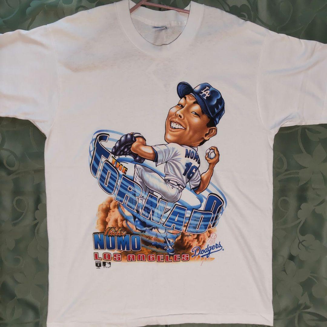 ⚾Nomo Tornado Tシャツと記念ボール＜連続奪三振記録と 新人賞＞