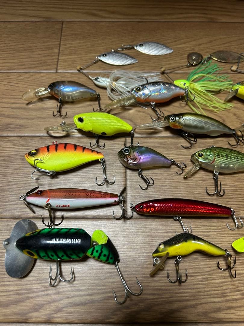 バス釣り ルアー 引退セット【25点】