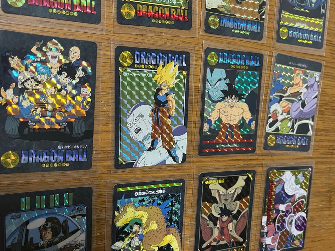 ドラゴンボール　カードダス　ビジュアルアドベンチャー　キラ　ホロカード12枚