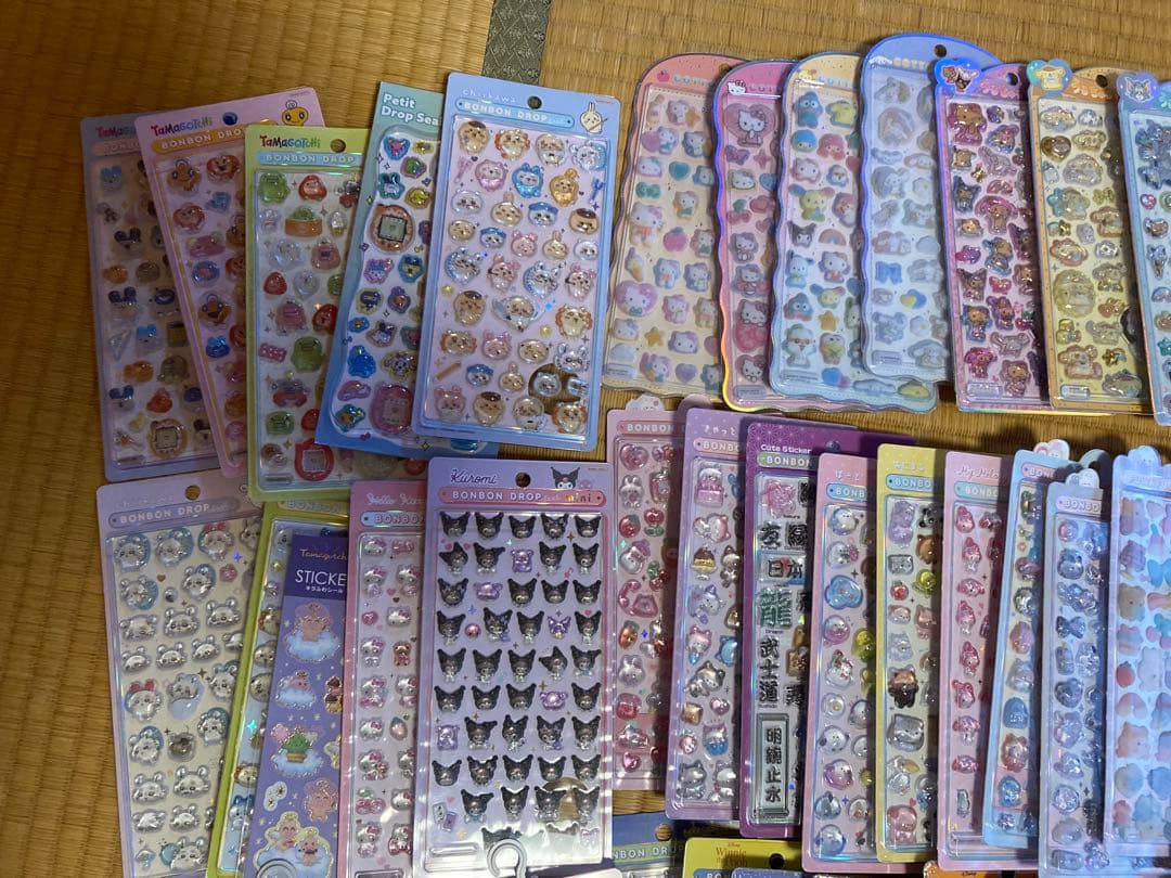 正規品 ボンボンドロップシール プチドロ うるちゅる 62枚 まとめ売り