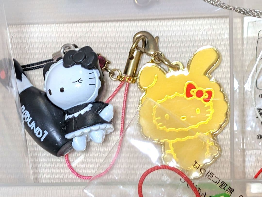 キティちゃんまとめ売り　いちご　カステラ　しずく　ウサギ　ハイビスカス　色々