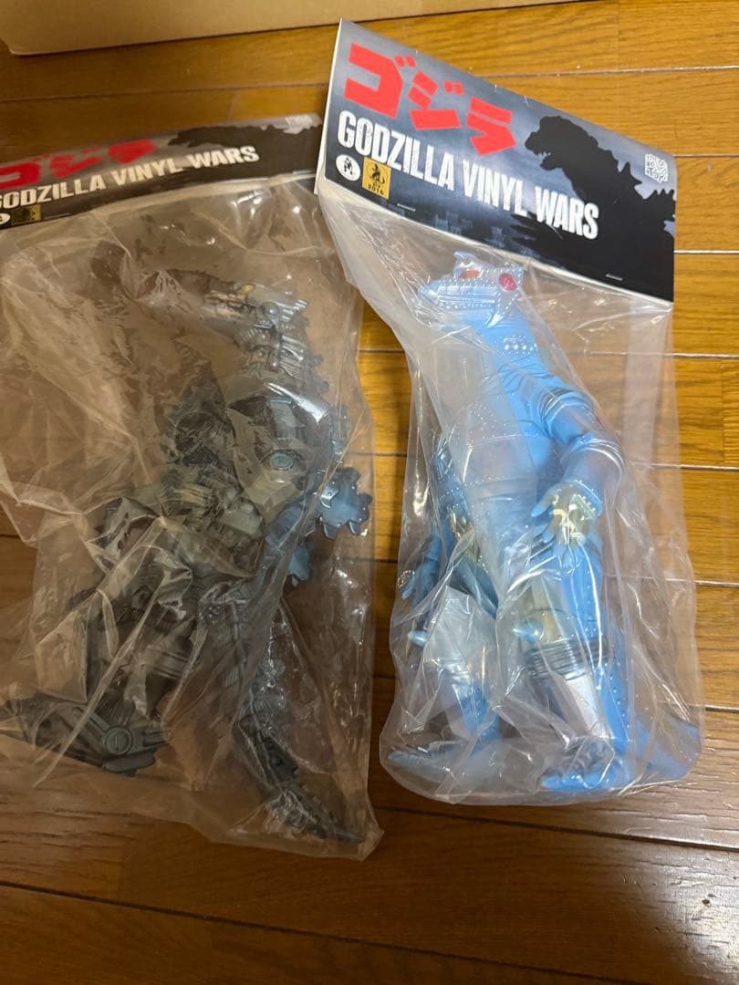 ゴジラバイナルウォーズ　マーミット　ブルマァク　メカゴジラ　機龍　ソフビ　ゴジラ