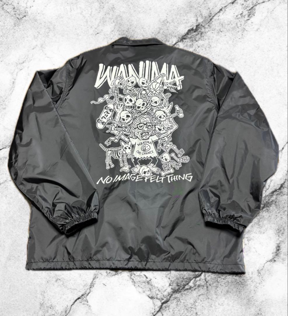 美品WANIMA 期間限定価格　コーチジャケットナイロンジャケットブラック