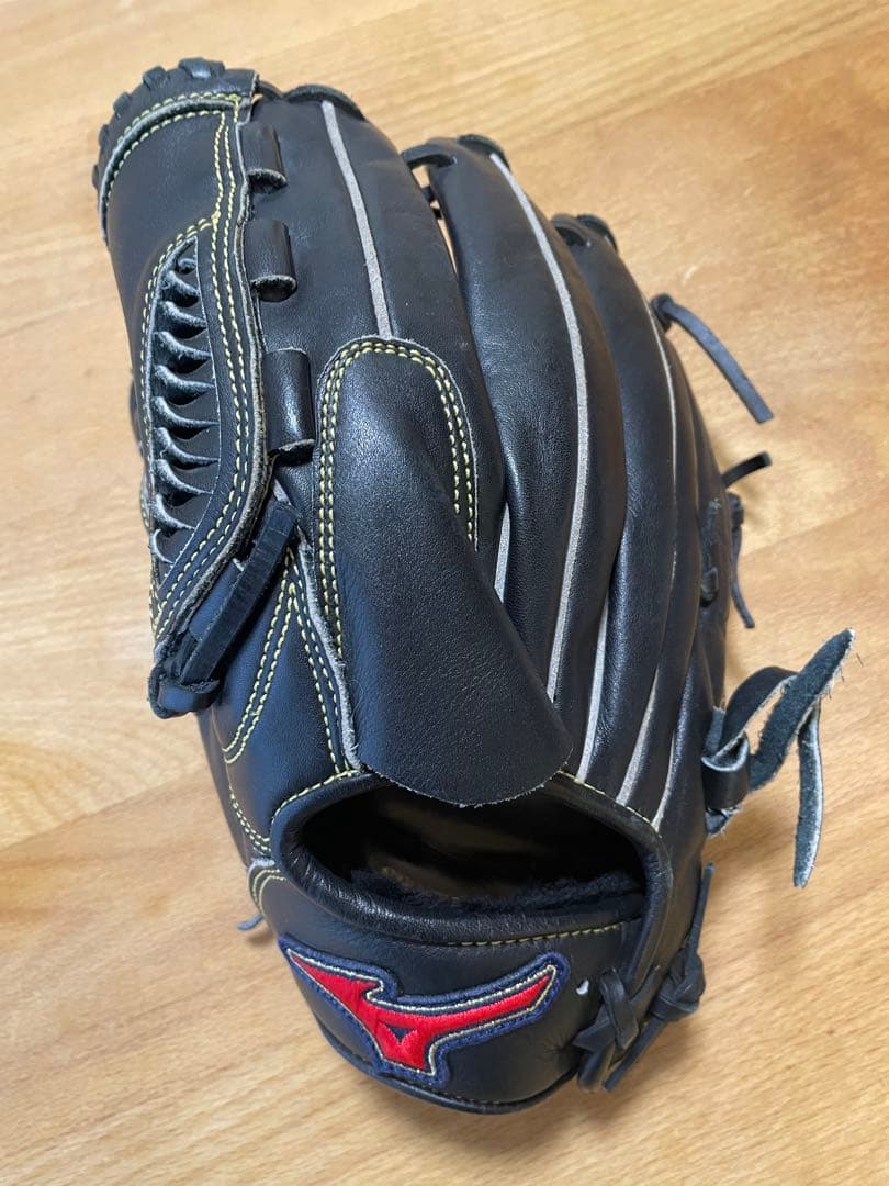 Mizuno SteerSoft 軟式グラブ サウスポー　ブラック