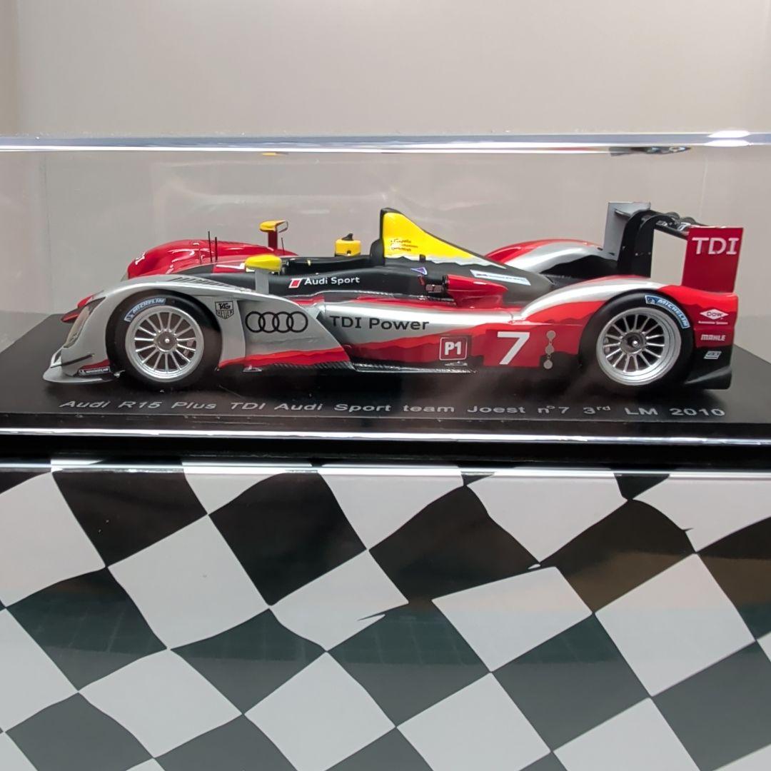1/43スパーク Audi R15 Plus Joest 3th LM 2010