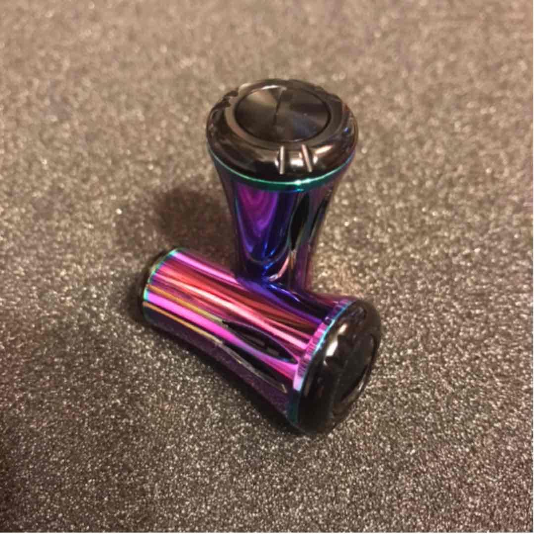 高品質✴️3mm厚85 or 95mm✴️アブ.ダイワ用オフセットハンドルセット