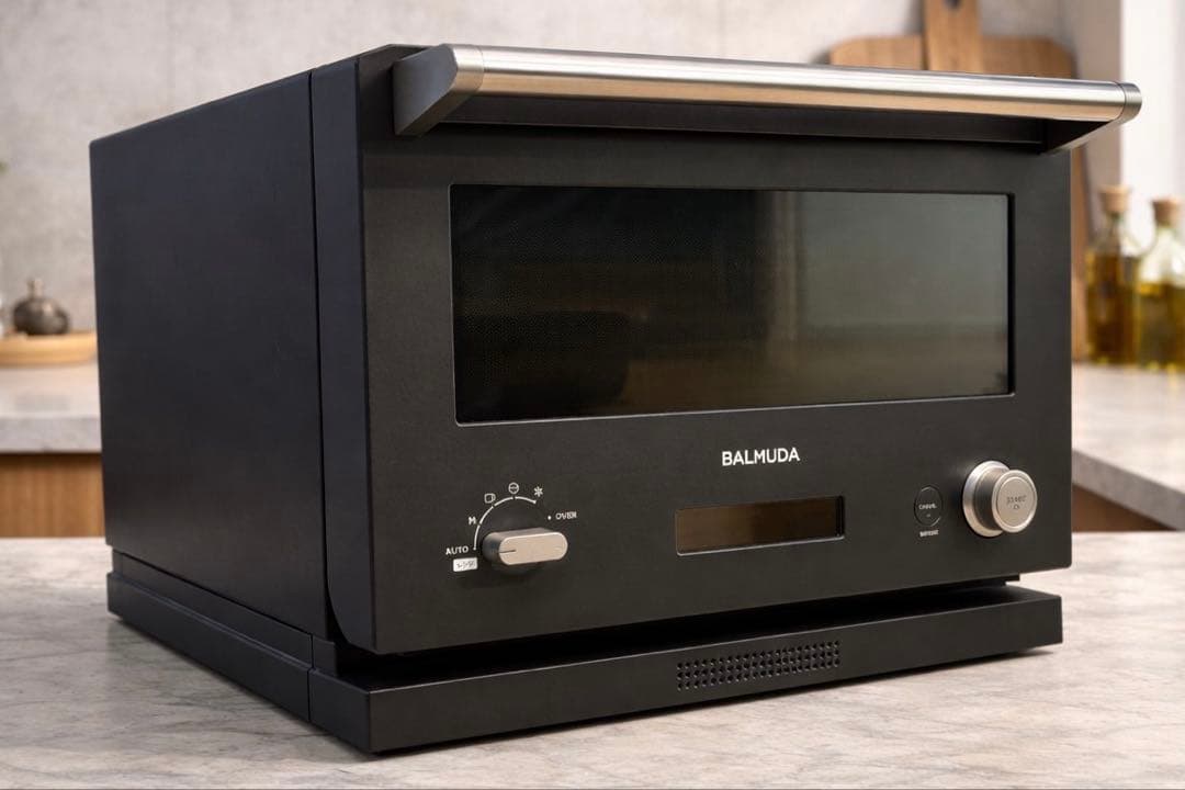 【ジャンク品】BALMUDA The Range ブラック　K04A