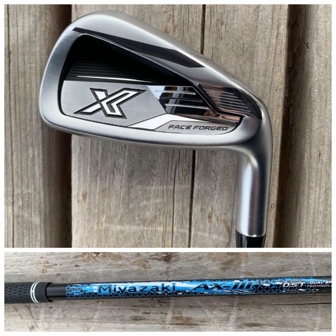 【美品】 XXIO エックス　7番 Miyazaki AX-III カーボンS