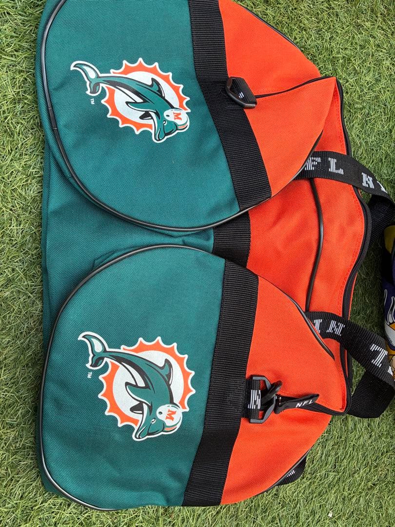 NFL マイアミ・ドルフィンズ ダッフルバッグ新品未使用 7枚