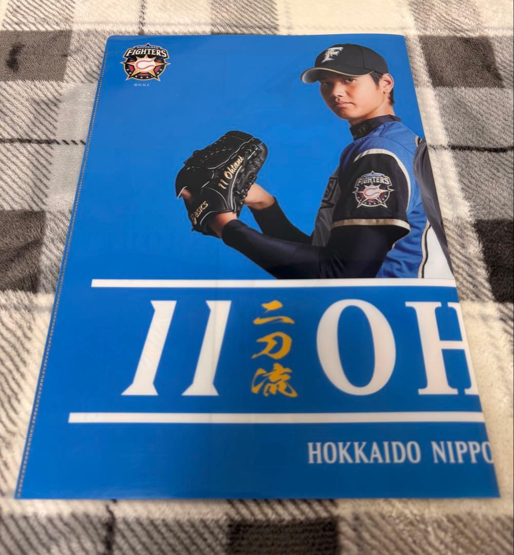 大谷翔平 クリアファイル プロ初登板試合　観戦証明書付き