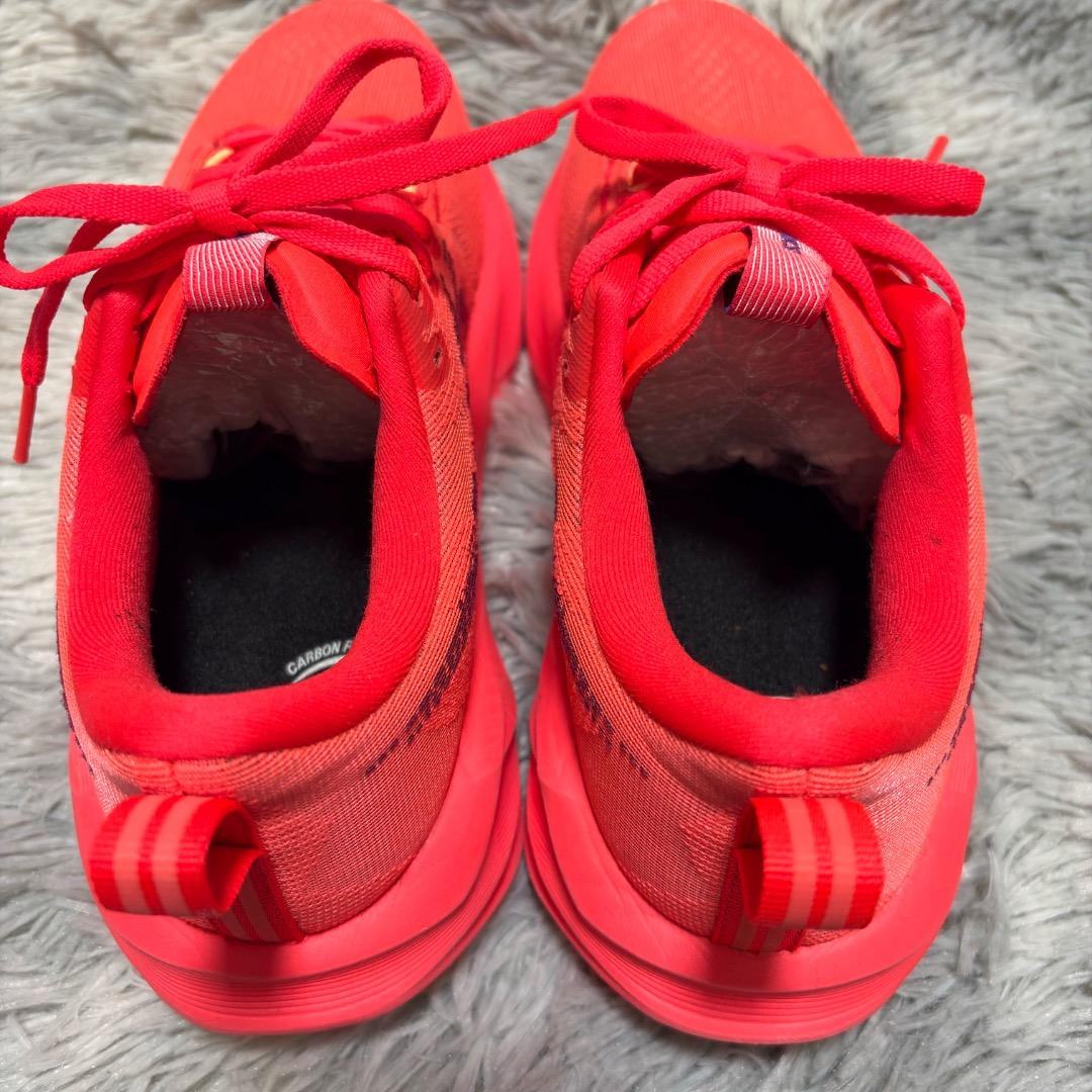 極美品✨asics 23.5cm ノヴァブラスト5 赤 フラッシュレッド