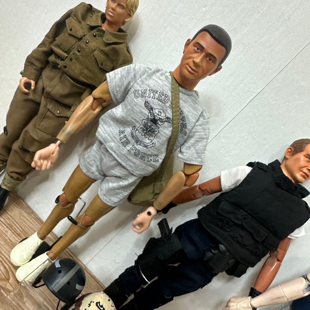 ミリタリー G.I.JOE HOT TOYフィギュアジャンクまとめ売りセット