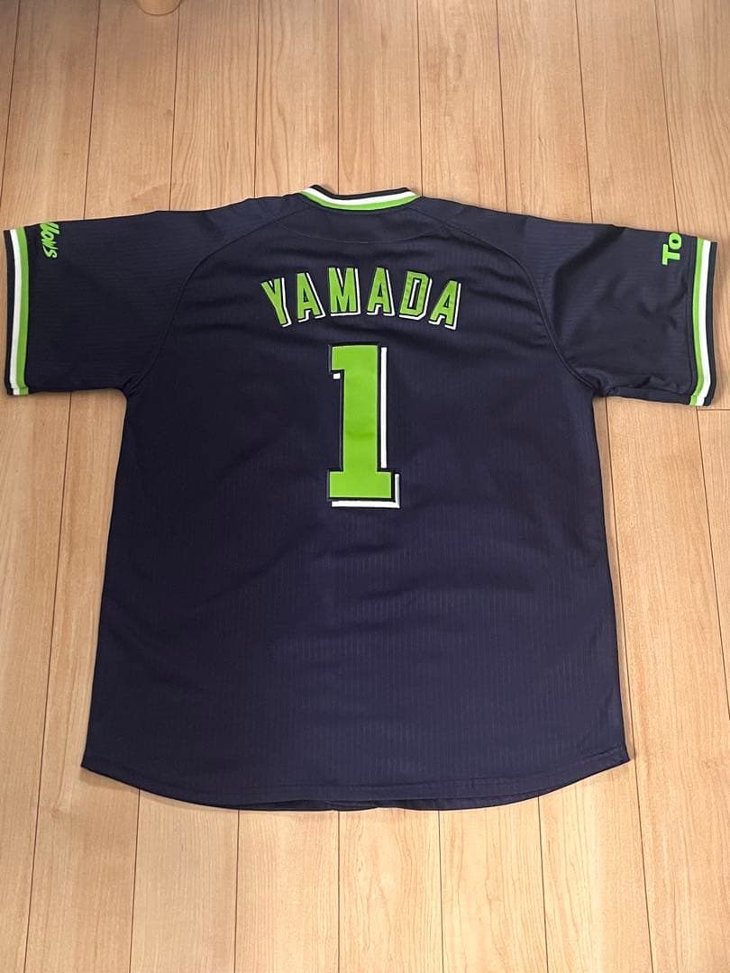 東京ヤクルトスワローズ　山田哲人　ビジターユニフォーム　Mサイズ