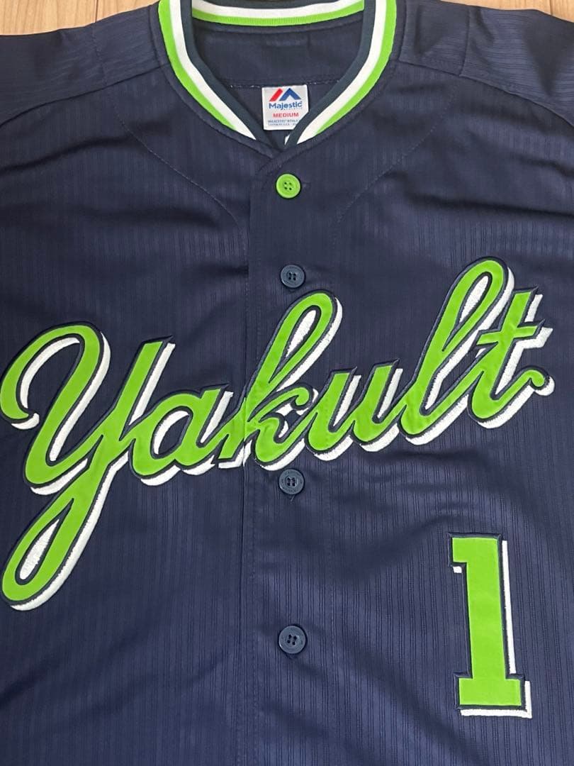 東京ヤクルトスワローズ　山田哲人　ビジターユニフォーム　Mサイズ