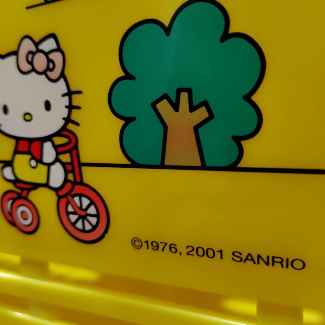 平成レトロ　レア　ハローキティ　バスケット　カゴ