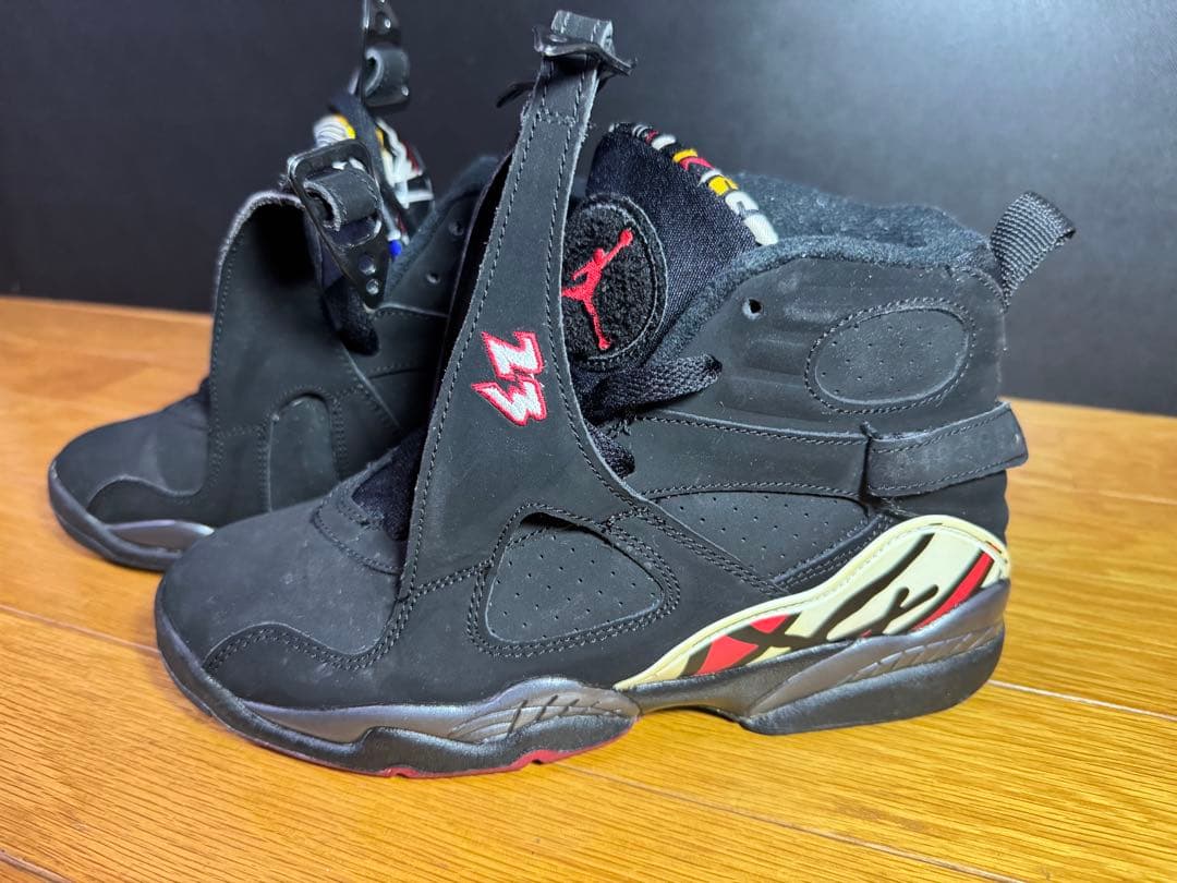 シューズ(男性用) NIKE AIR JORDAN 8 RETRO PLAYOFF 23.5cm