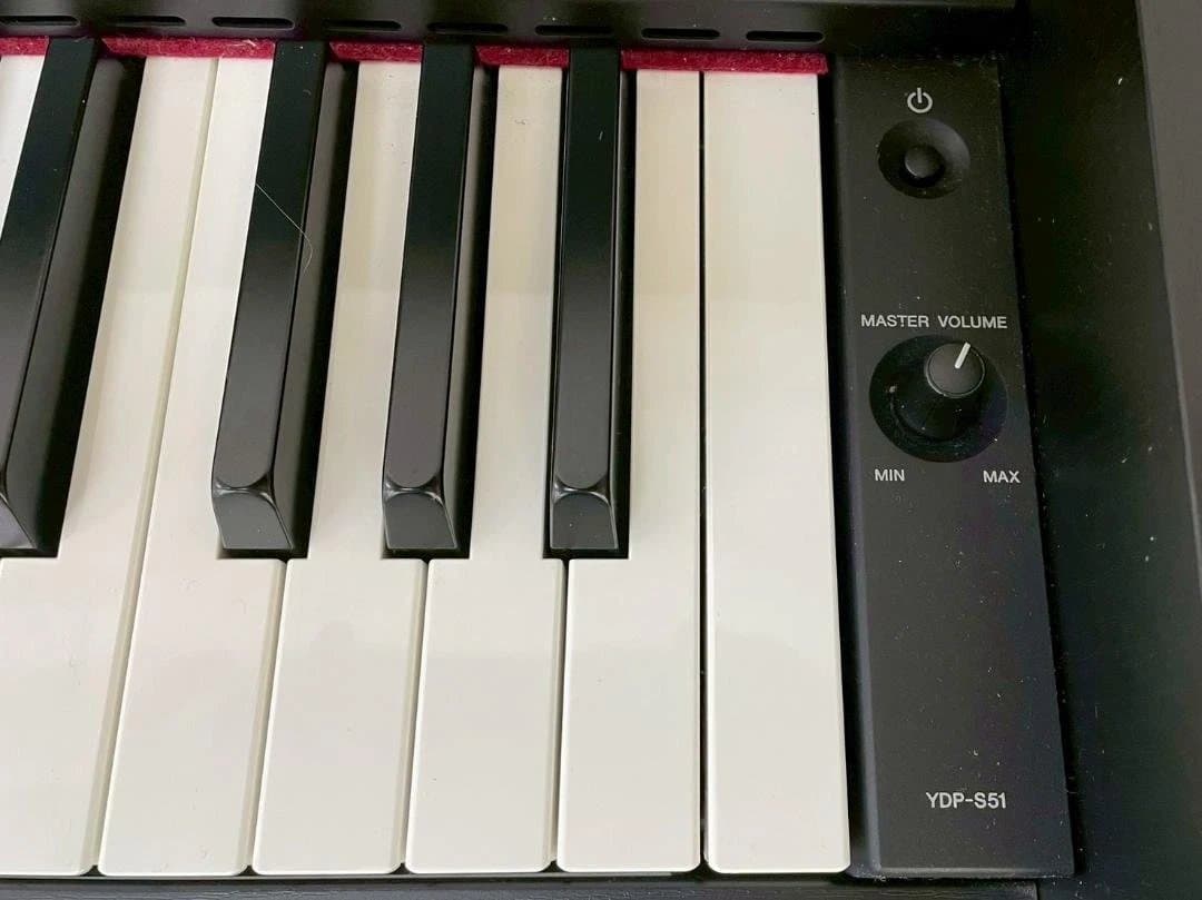 【スリム電子ピアノ】YAMAHA YDP-S51BK 2015年製 88鍵