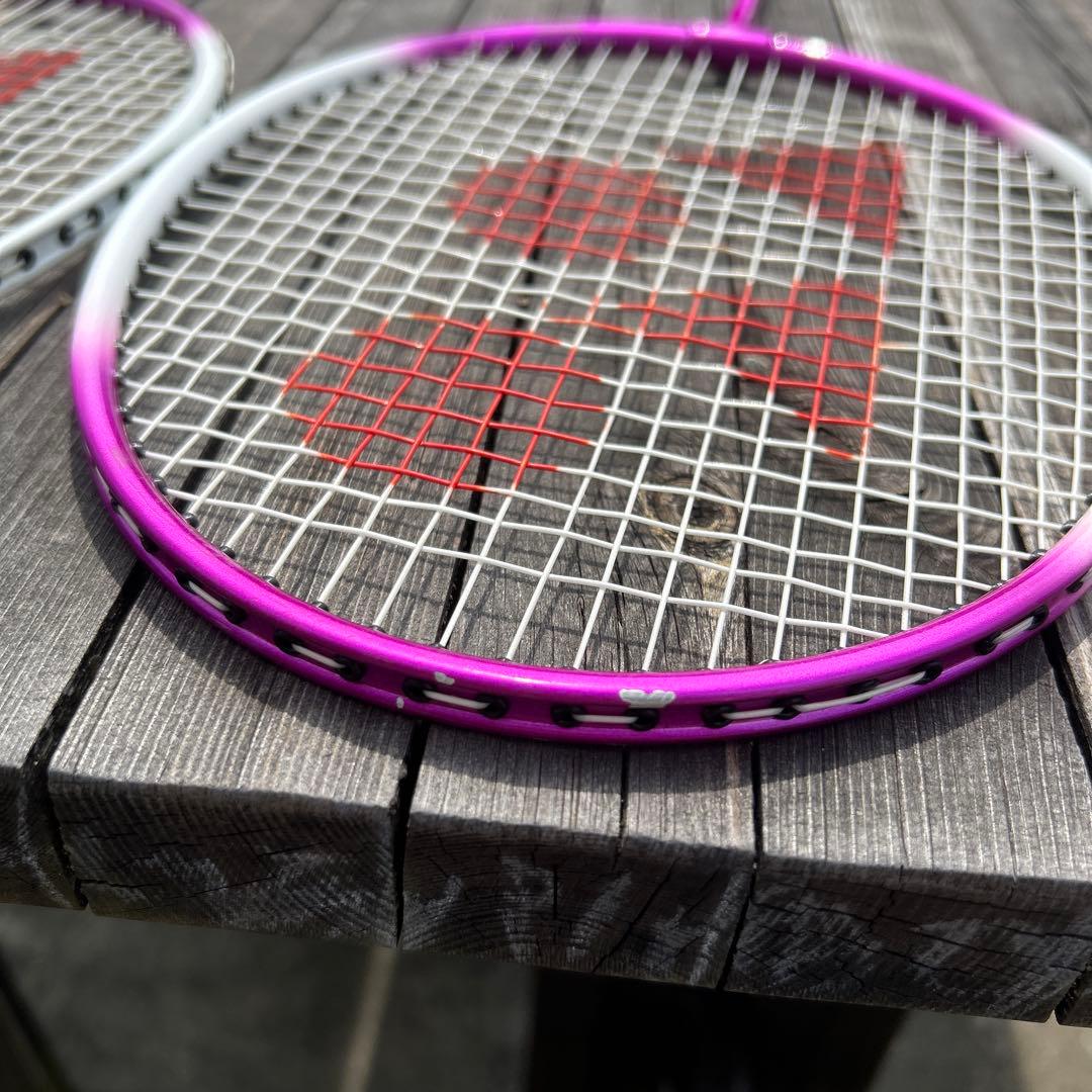 バドミントン ラケット ペア カワサキNSX-305 YONEX GR-414