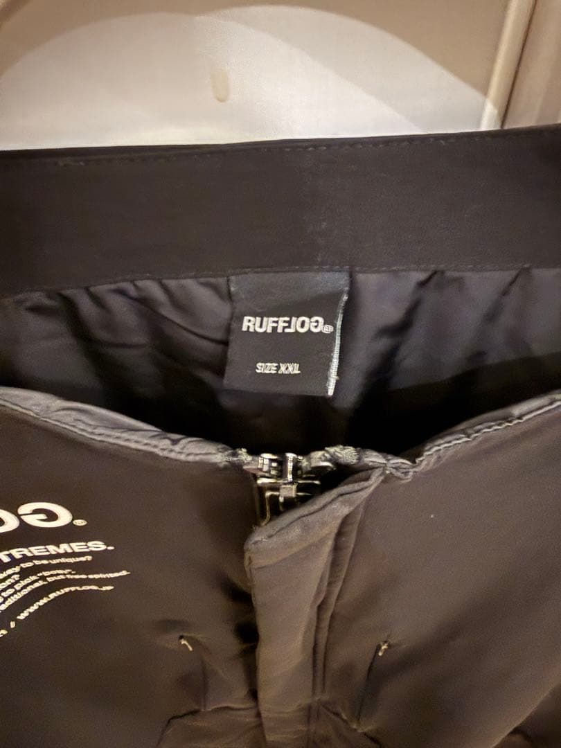 RUFFLOG ノーカラー 中綿ジャケット