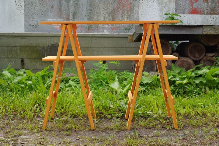 ウッドシェルフ　ウッドラック　白木色(塗装済)