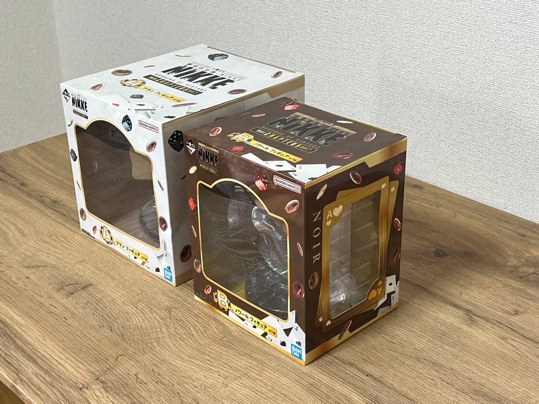 未開封勝利の女神NIKKE 一番くじ A賞ブラン＆B賞ノワール フィギュアセット