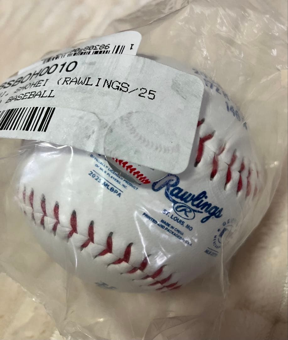 大谷翔平　2025 MVP 記念ボール