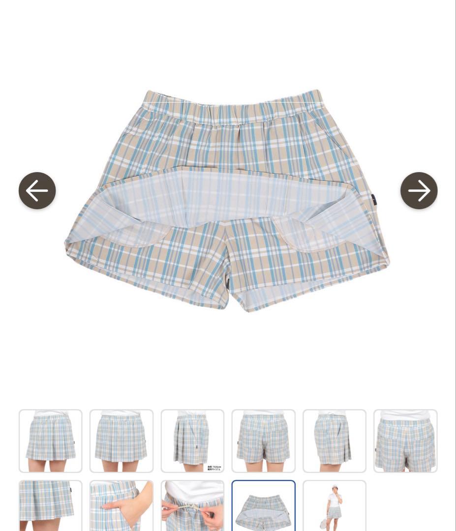 prince テニスウェア　セットアップ　キュロット