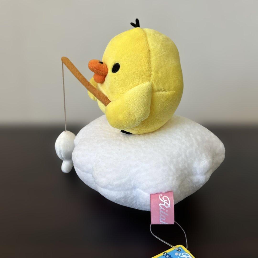 【限定商品】あつめてぬいぐるみ　くものりキイロイトリ　リラックマ