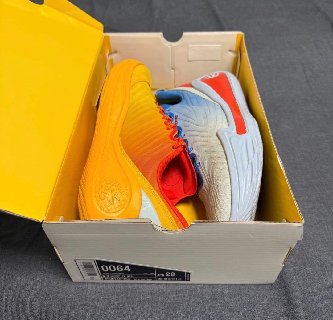 アンダーアーマー Curry 12 “What The Bay” 美品 28cm