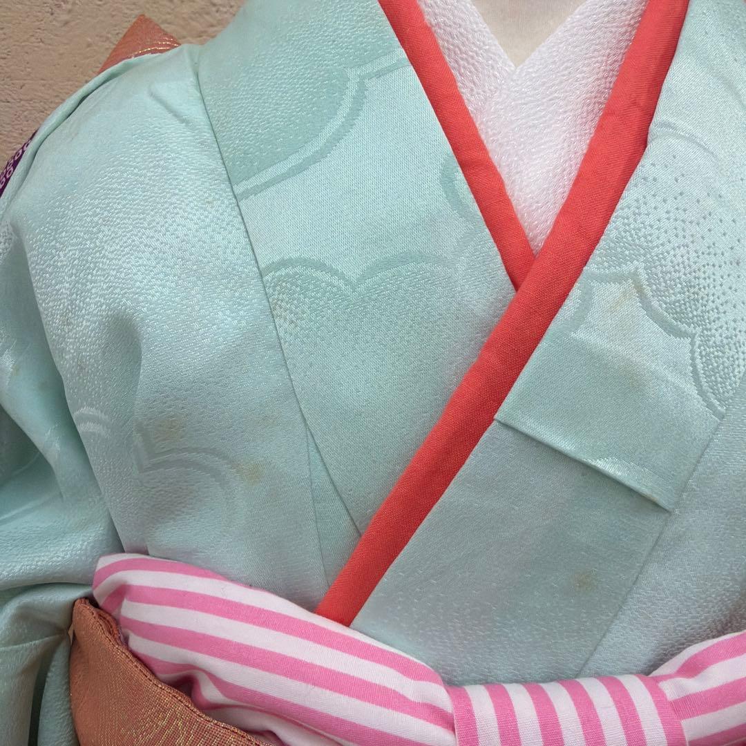 さんページ※No.k006七五三 7歳 着物 フルセット レトロ柄