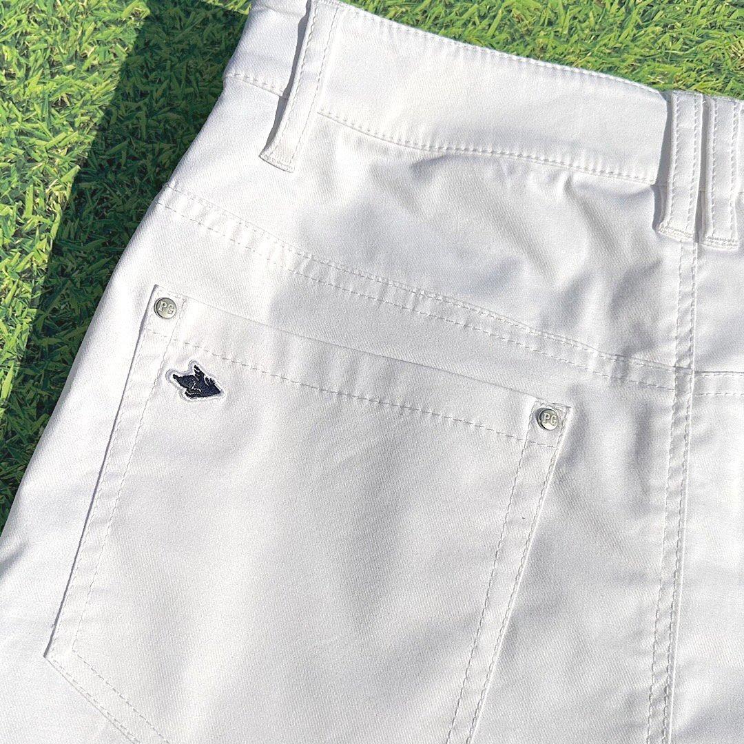 588 2点セット パーリーゲイツ 半袖ポロシャツスカート ボーダー サイズ0