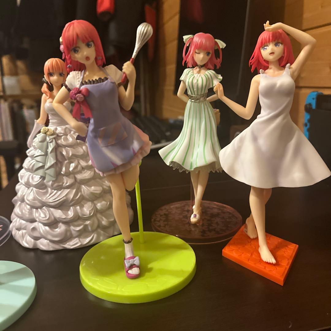 五等分の花嫁　中野二乃　一番くじ　フィギュアセット