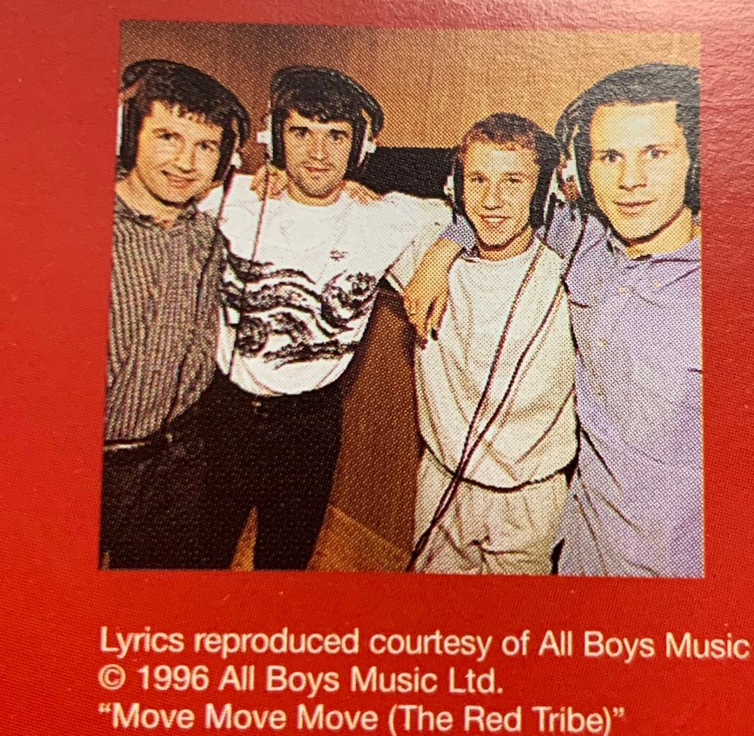 Move Move Move Man U 1996FACup優勝メンバーCD