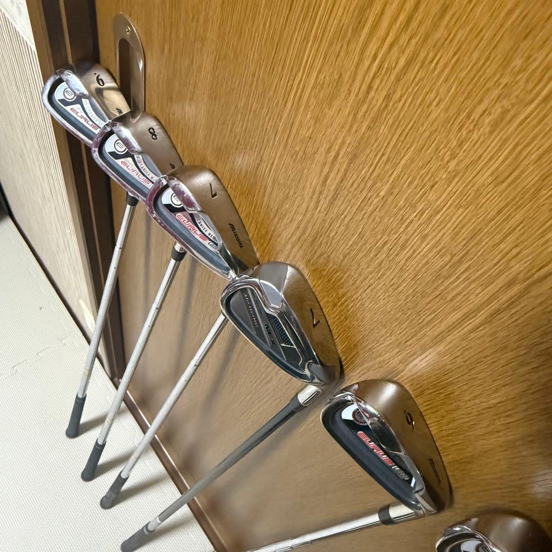 初心者お勧め MIZUNO EURUS メンズ ゴルフセット 14本 フルセット