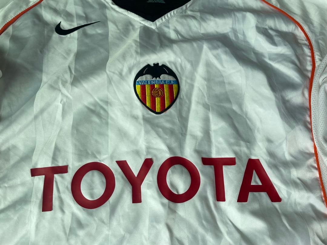 Nike Valencia CF ホワイト長袖シャツ　00s